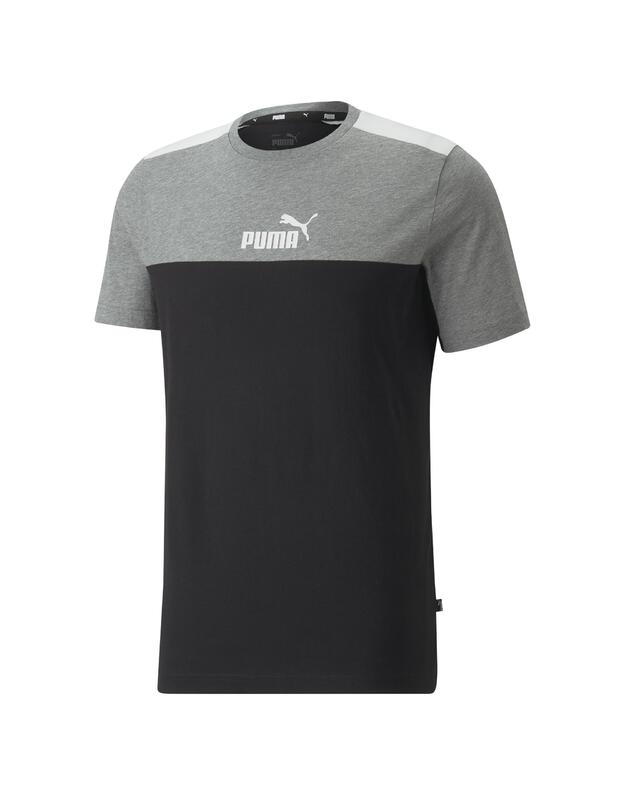 PUMA ESS+ Block Tee marškinėliai